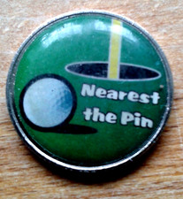 VINTAGE ASBRI GOLF "NEAREST THE PIN" ORIGINAL GOLF BALL PLACE MARKER USED EXC