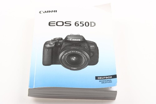 Canon eos 650d manual - canon,