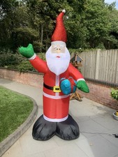 Premier 2.4m Inflatable Christmas Santa Indoor Or Outdoor