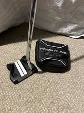 Cleveland Frontline Elite RHO Single Bend Putter, RH,  34 Inches, + headcover