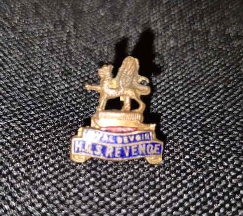 Wwi wwii hms revenge enamel - wwi-wwii,