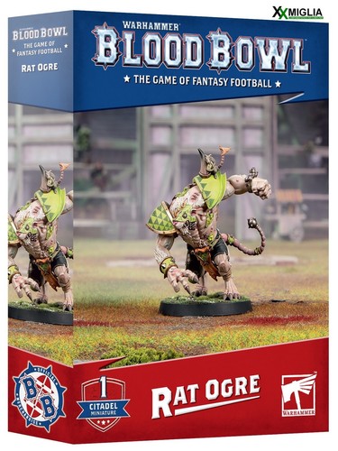 Blood bowl rat - bowl, ogre