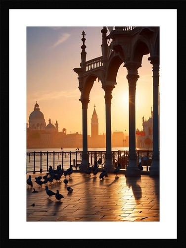 Intimate venice canals - intimate, framed