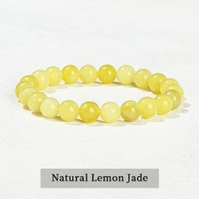 Natural stone beads bracelet - natural,