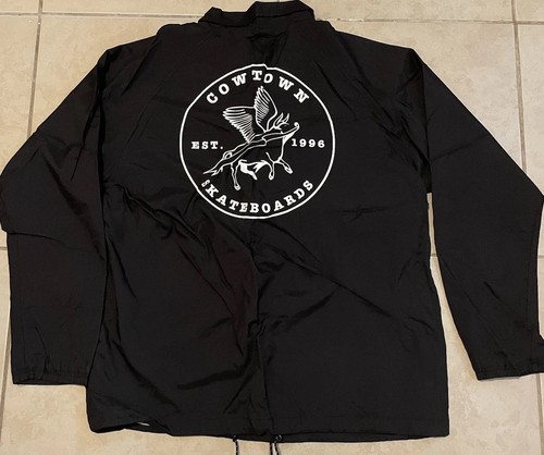Vtg cowtown skateboards - cowtown, jacket