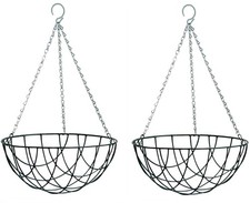 2 12 Inch Hanging Basket 30cm
