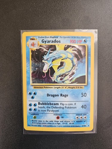 Pokémon gyarados base set - gyarados,