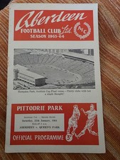 1964 SCOTTISH CUP ABERDEEN V