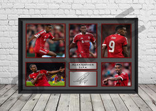 Alexander Isak Liverpool FC Signed Photo Print Poster Football Memorabilia