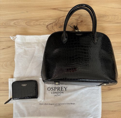 Osprey black croc bag - osprey,
