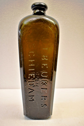 Antique dutch gin bottle - dutch,