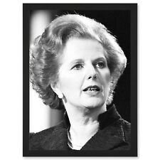 Photo Portrait Margaret Thatcher Prime Minister Britain UK Framed A3 Art Print