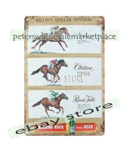 1950s retro taverns beer horse - 1950s,