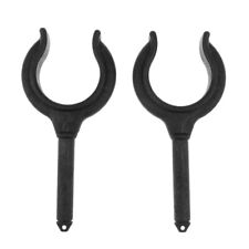 1 Pair Black Oar Lock Side