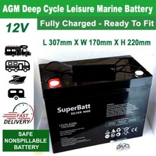 AGM Deep Cycle Leisure Battery