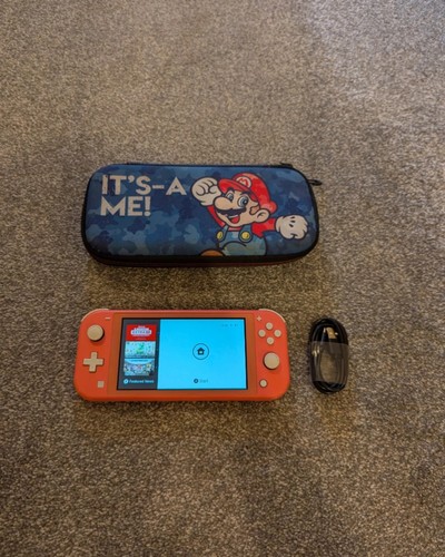 Coral pink nintendo switch - coral,