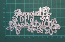 #5107 Happy Birthday Metal Die