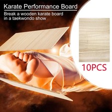 10Pcs Wood Breaking Boards Martial Arts Thickness 1.7cm
