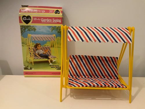 Vintage sindy garden swing - garden,