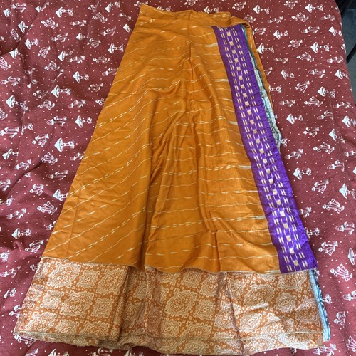 Indian silk skirt - silk,