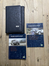 05-10 RANGE ROVER SPORT OWNERS HANDBOOK MANUAL & NAVIGATION 2005 R17421