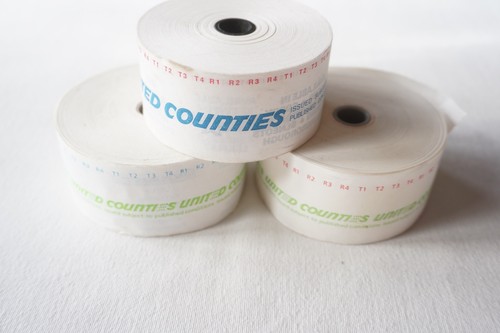 United counties roll - of, unused