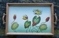 Art Nouveau art nouveau V&B Mettlach serving tray water lily grandiose chic apart