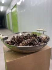 Large Decorative Metal Bowl