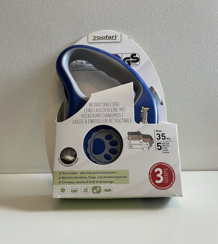 Retractable dog lead 5m - up,