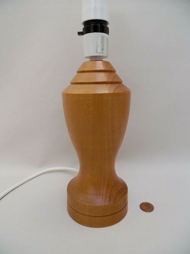 70s bhs teak table lamp - 70s,