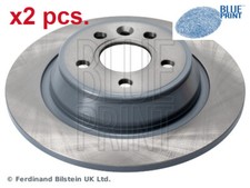 X2 PCS REAR BRAKE DISC SET