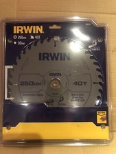 Irwin General Purpose Table & Mitre Saw Blade 250 x 30mm x 40T ATB IRW1897211