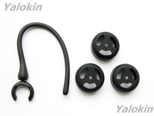 Small black slim earbuds - black,
