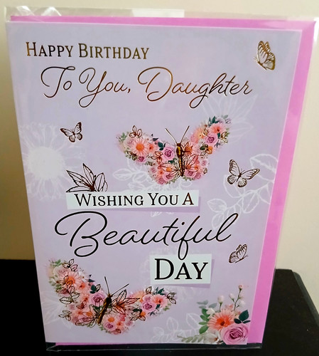 Daughter birthday greeting - daughter,