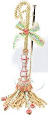 Curtain Tie Back Pink Roses