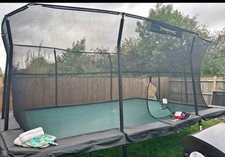 Jump king trampoline just over 1 year old , 12x17 feet. Over £1100 new