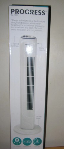 Progress 29inch tower fan with - 29inch,