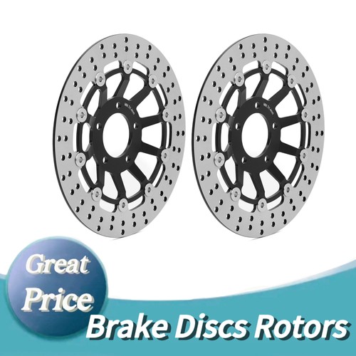 Pair round front brake - pair,