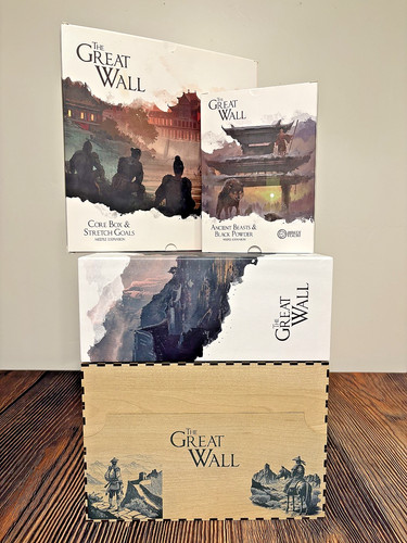 The great wall board game - the,