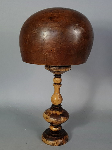 Antique hat block - , for