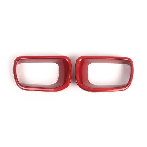 Red pair front bumper air - bumper, duct