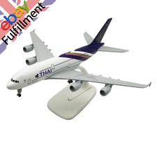 1/400 20cm Aircraft Thai Airways A380 Alloy Plane Model Static Display Ornaments