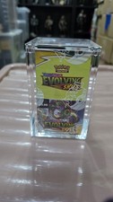 evolving skies half booster box slight seal tear pokemon
