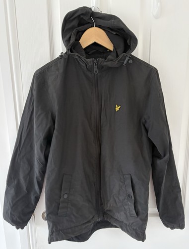 Lyle scott black cagoule - lyle, &