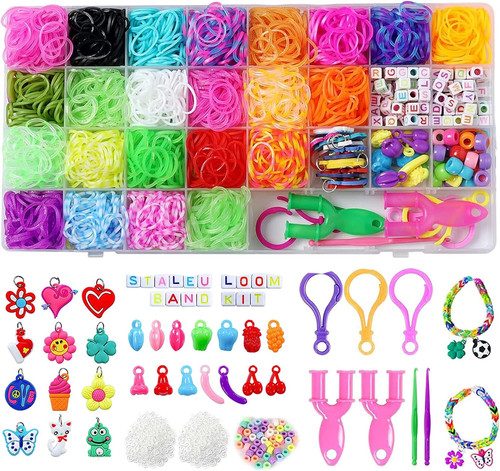 Loom bands kit with - bands,