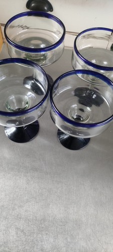 Hand blown set mexican - set,