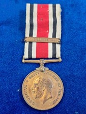 SPECIAL CONSTABULARY LONG SERVICE MEDAL GRV CHARLES L BEER 1941 LONG SERVICE BAR