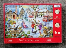House Of Puzzles 1,000 Piece Jigsaw Puzzle No 3 In The Snow