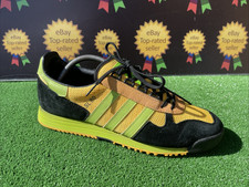 ADIDAS SL 80 (FV9791) SOLAR GOLD SLIME BLACK MENS TRAINERS UK 9 EU 43 1/3