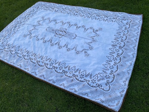 1970s vintage tablecloth cloth - vintage,